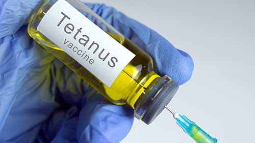 Tetanus in the emergency