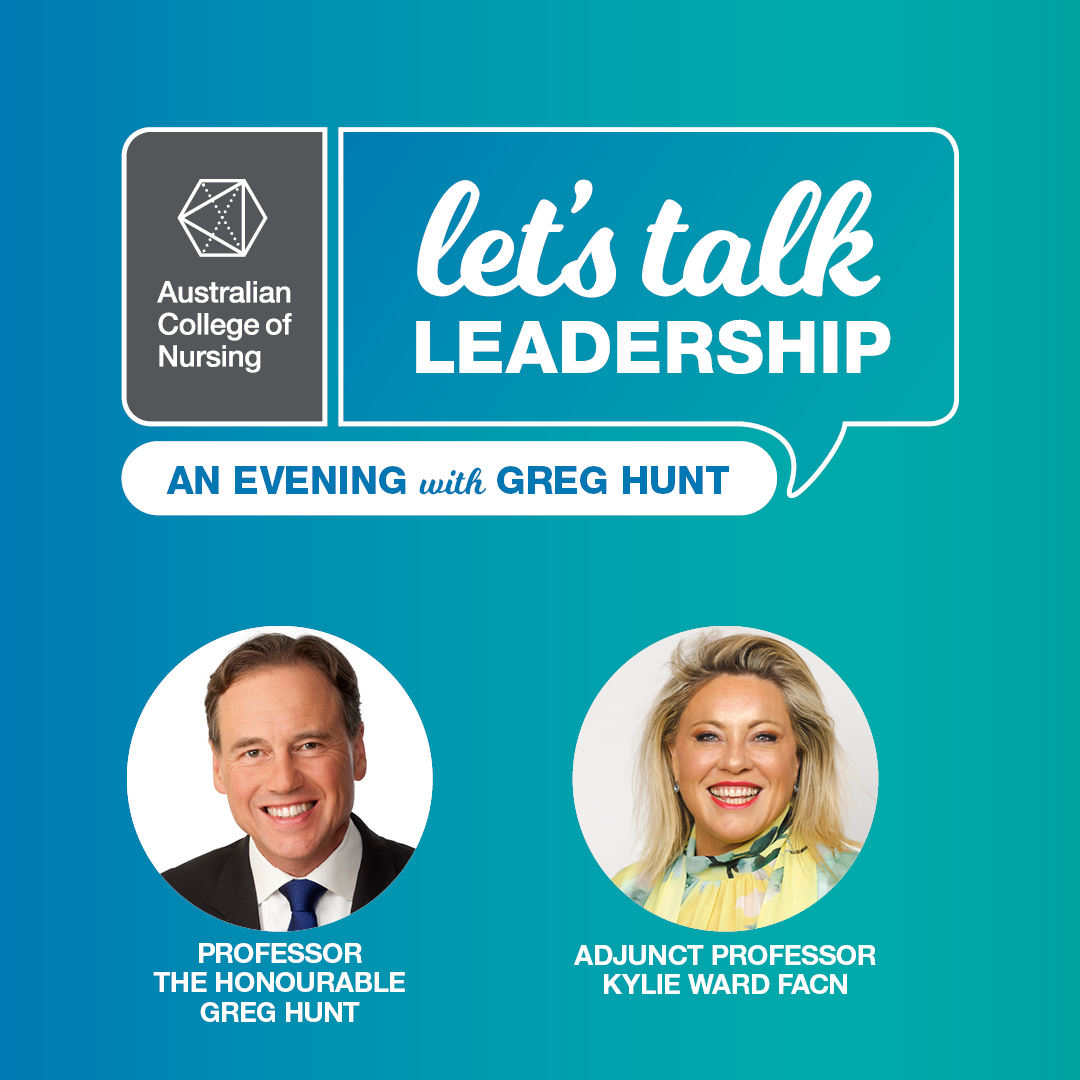 Let's talk Leadership: An Evening with Greg Hunt
